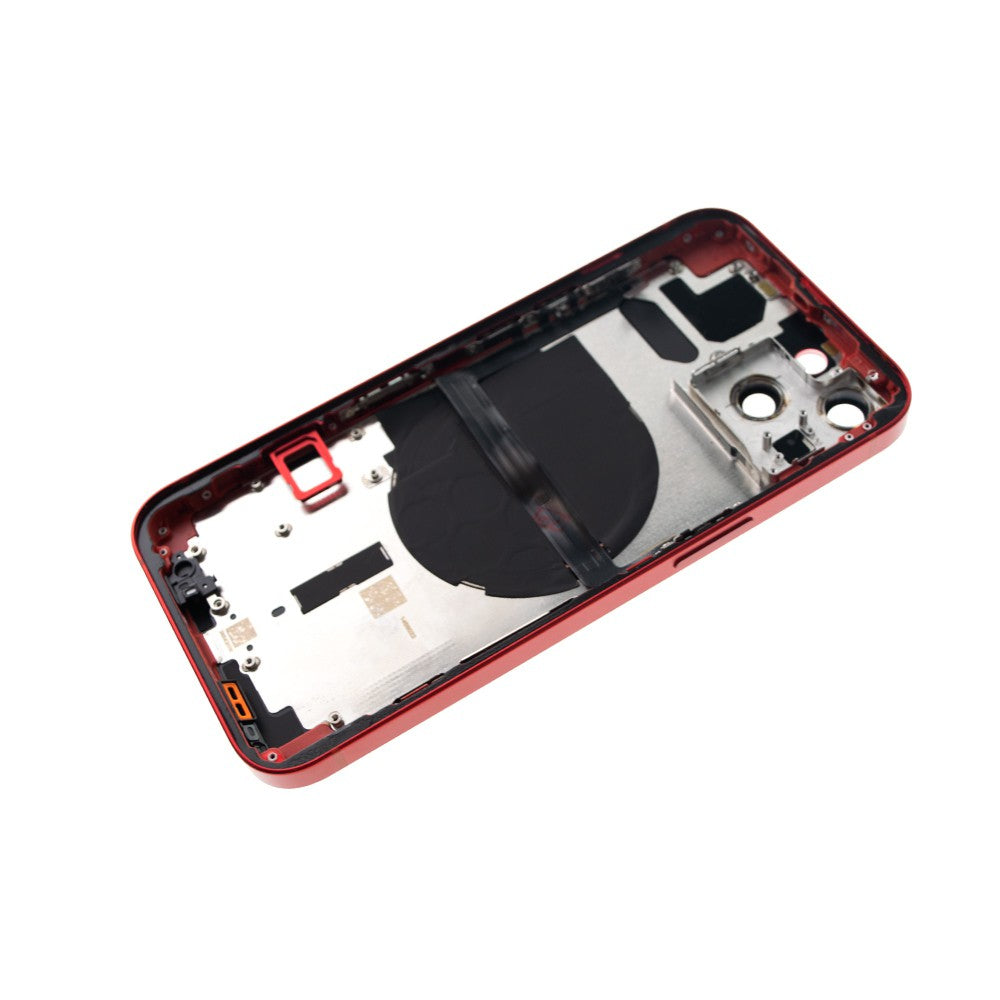 Rear Housing for iPhone 13 (Purple)-Red Rear Housing for iPhone 13 (Purple)-Red